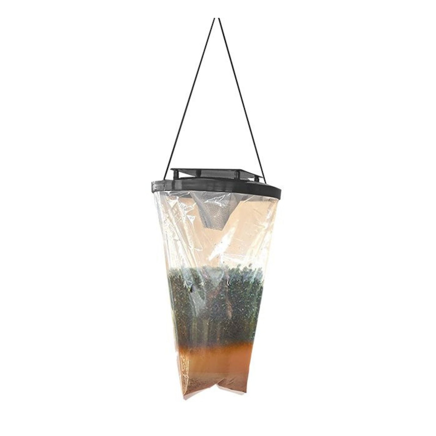 Eradisect Non-Toxic Fly Trap Bag - In Action