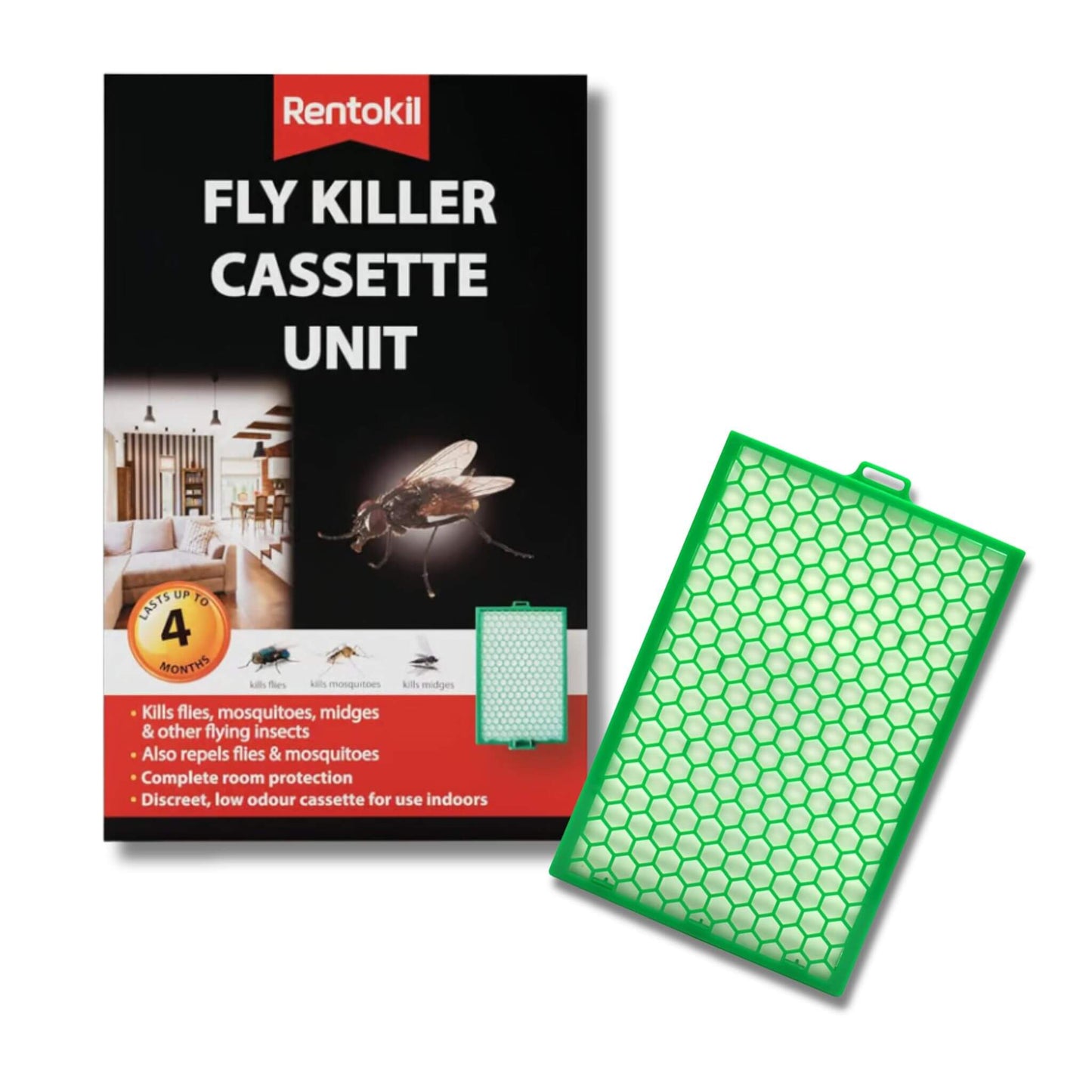 Rentokil Fly Killer Cassette Unit Box and Cassette