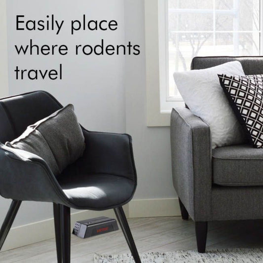 Victor Electronic Mouse Trap - Easily Place Where Rodents Travel