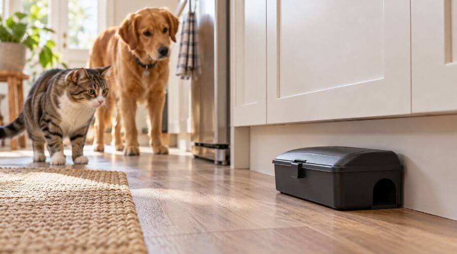 Curious Pets, Secure Kitchen Bait Station