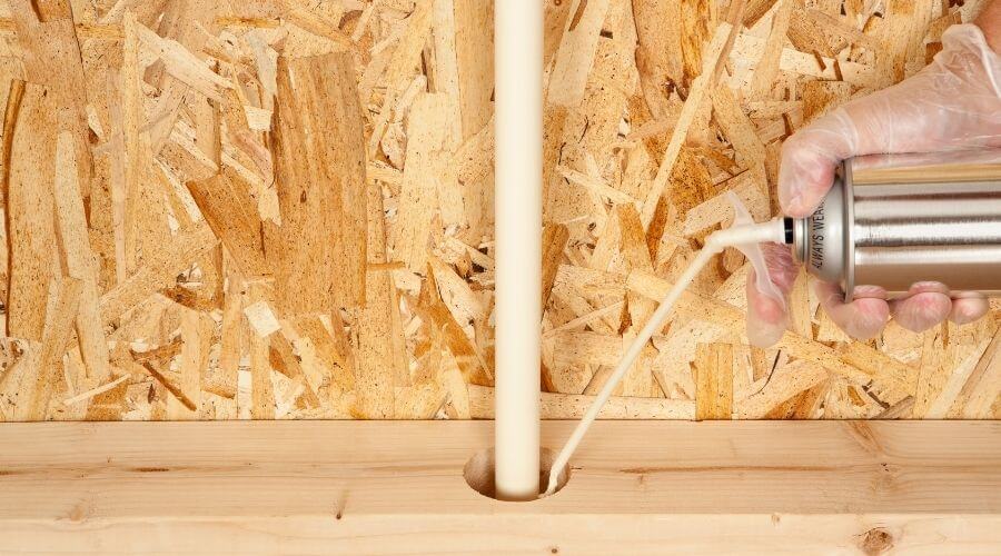 Proofing gap to prevent rodent entry