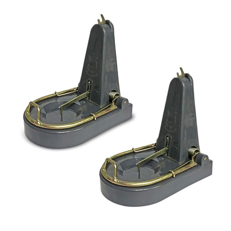 Pair of Black Cat Standard Rat Snap Traps