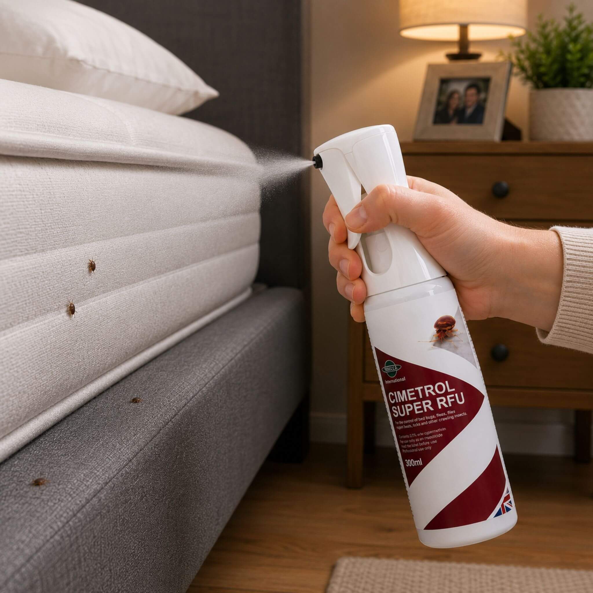 Cimetrol Super RFU Insect Spray Targeting Bed Bugs