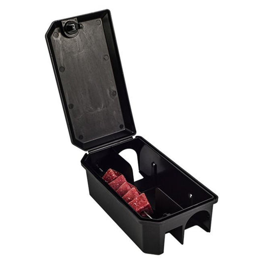 Compact Rat Bait Station with Bait