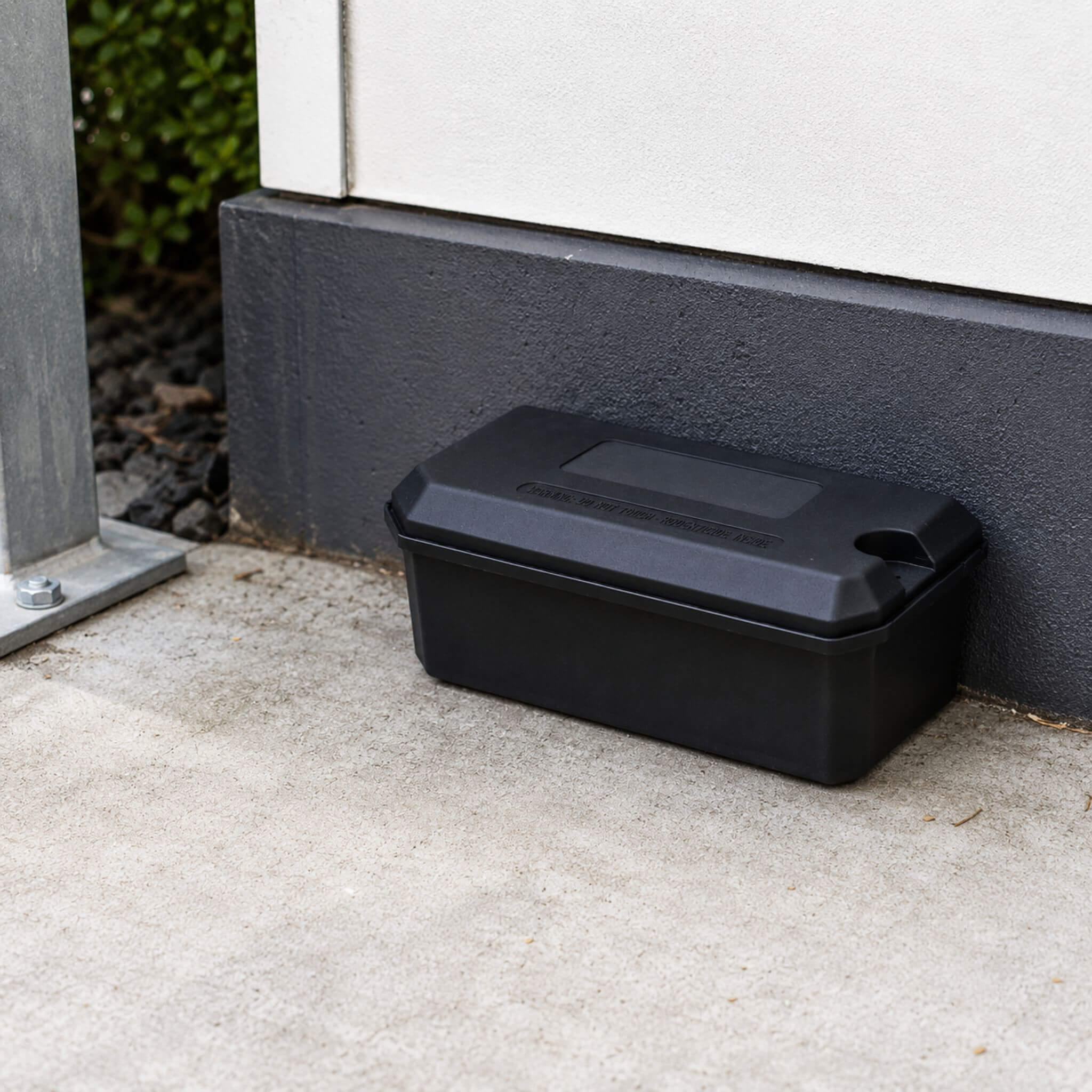 Compact Rat Bait Station Outdoors