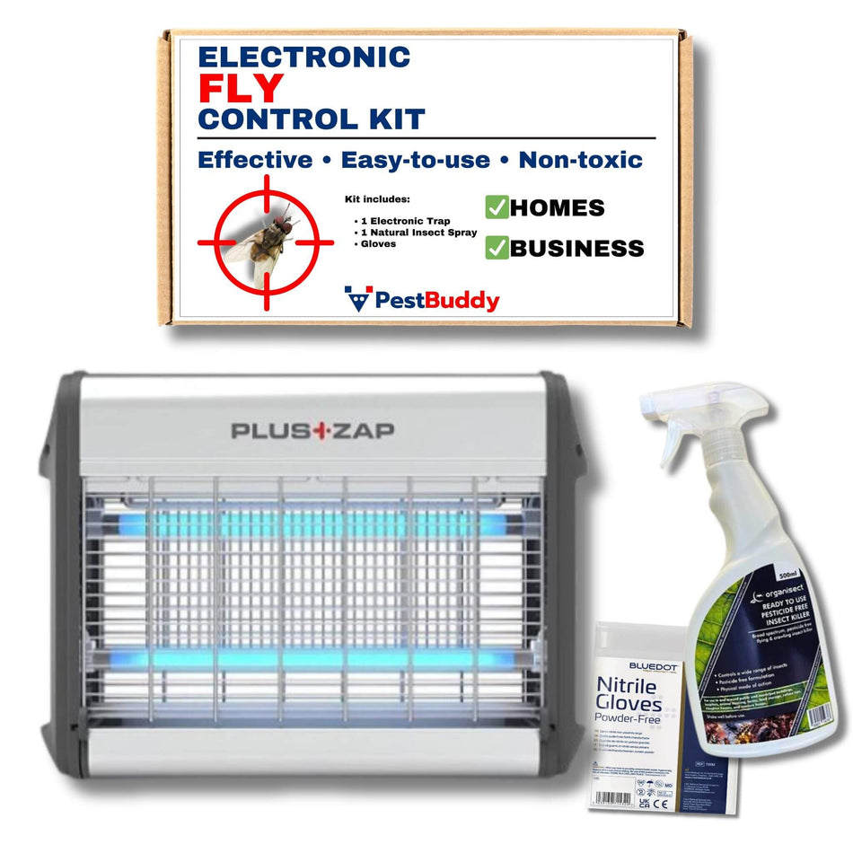 Fly Control Electric Fly Control Kit – Fast, Powerful Indoor Solution – PestBuddy