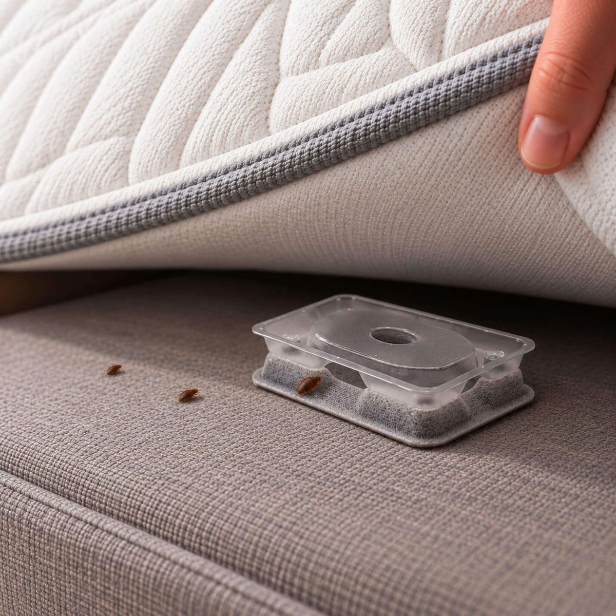 Eradisect Bed Bug Traps in Action
