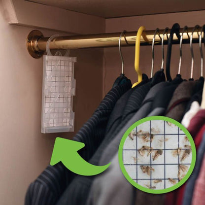 Eradisect Clear Moth Hanger with Hook - In Closet
