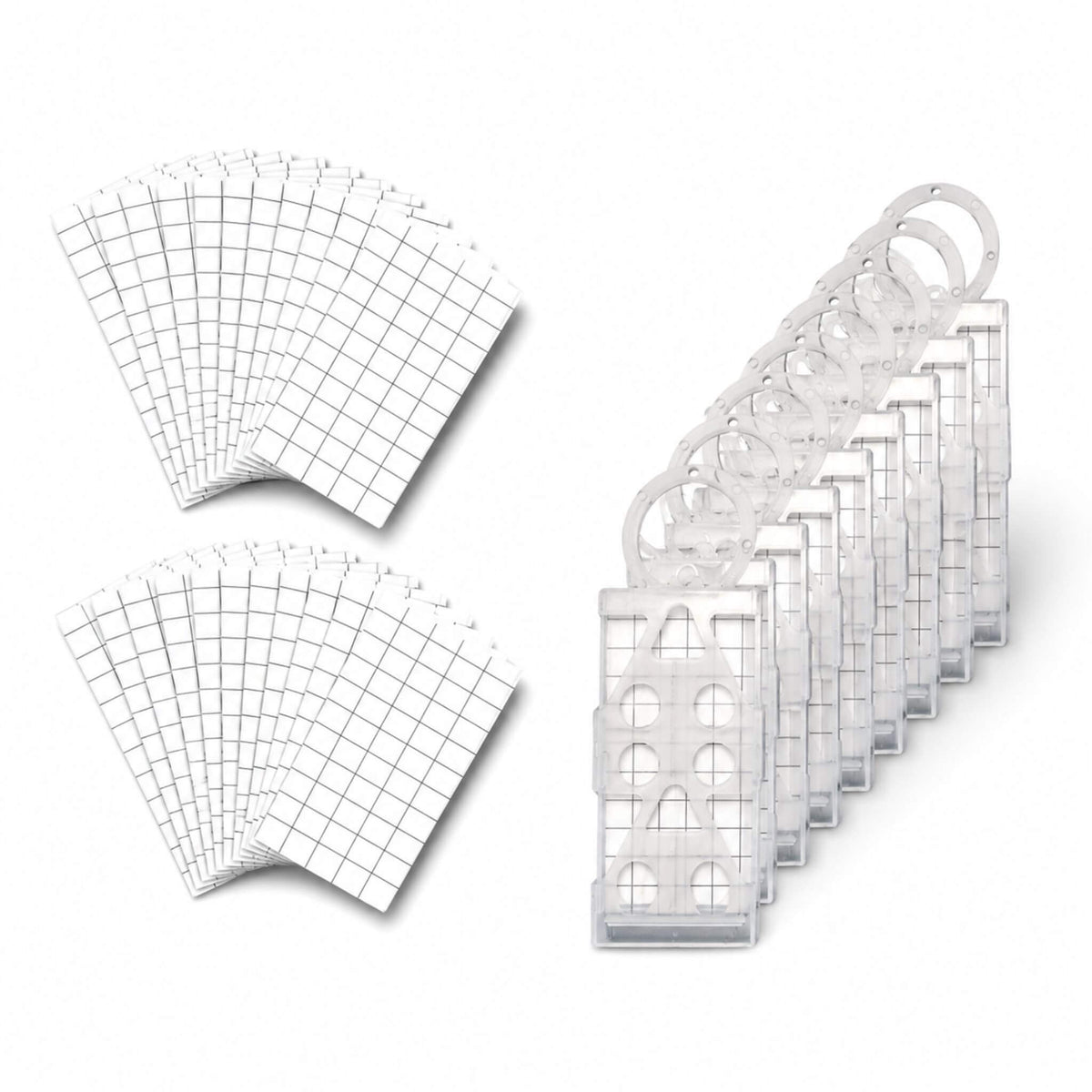 Eradisect Clothes Moth Trap Kit – Safe, Non-Toxic – 20 Pads & 10 Hangers