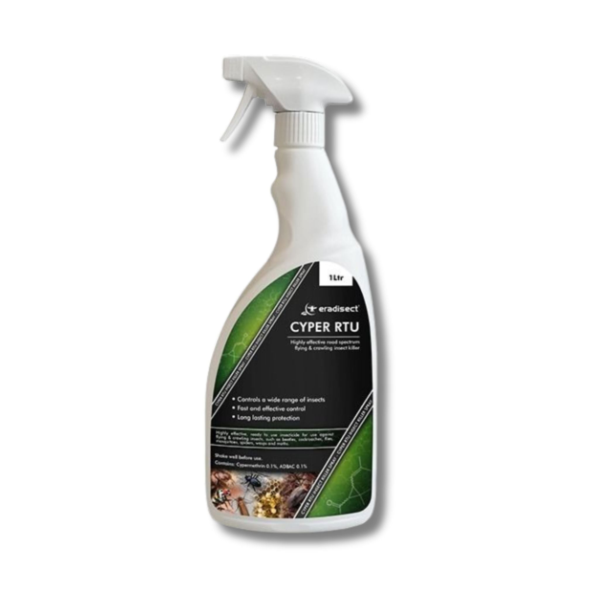 Eradisect Cyper RTU Insect Spray – Fast Knock-Down Control – 1L