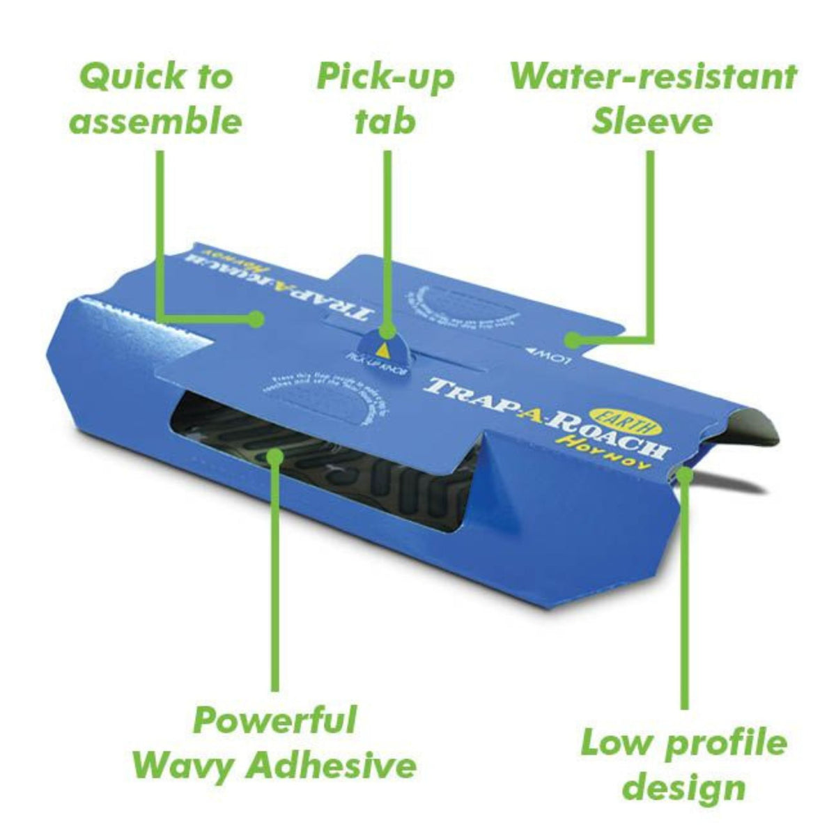 Hoy@hoy Insect Hoy Hoy Cockroach Trap – Non-Toxic, Easy Setup, Sticky Lure – 5 Pack ...