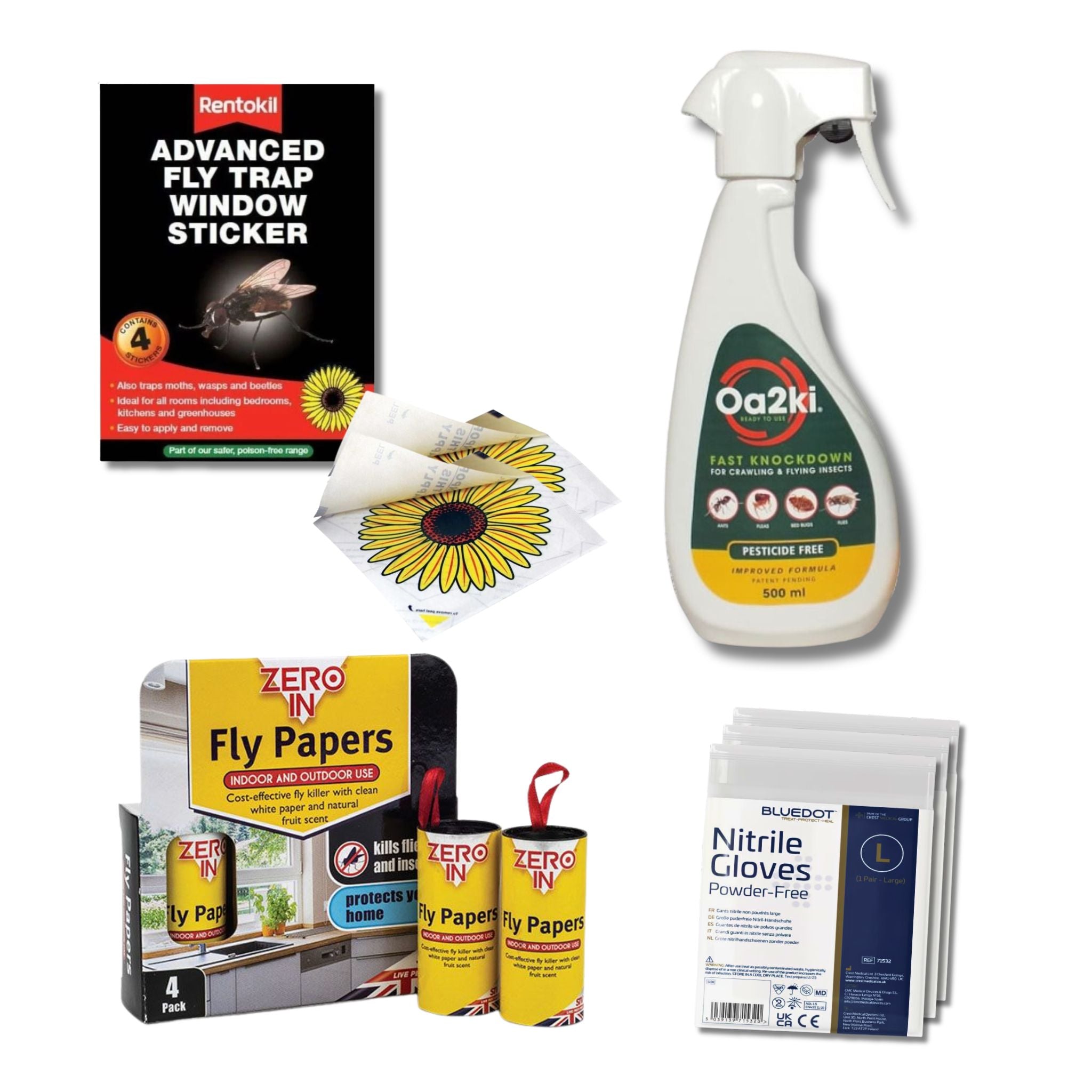 Kitchen Fly Control Kit – For Food Areas, Effective – PestBuddy