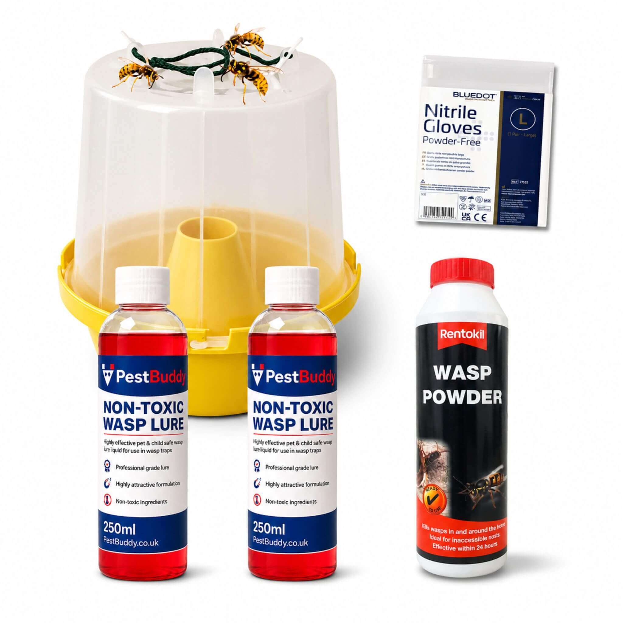 Outdoor Wasp Nest Removal Kit – Targets Nests, Easy Application