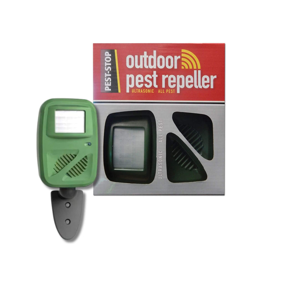 Pest-Stop Outdoor Ultrasonic All Pest Repeller – 15m Coverage