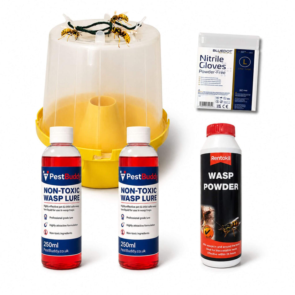 Outdoor Wasp Nest Removal Kit – Targets Nests, Easy Application