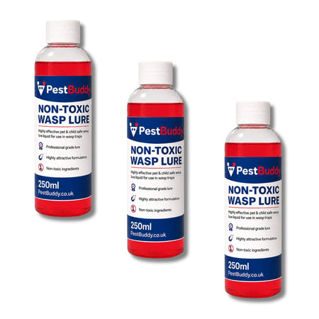PestBuddy Wasp Lure – 250ml - 3 Pack