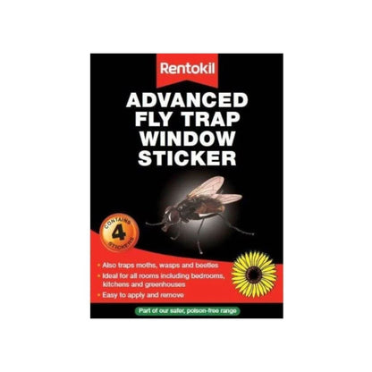 Rentokil Advanced Fly Trap Window Sticker - Box Only