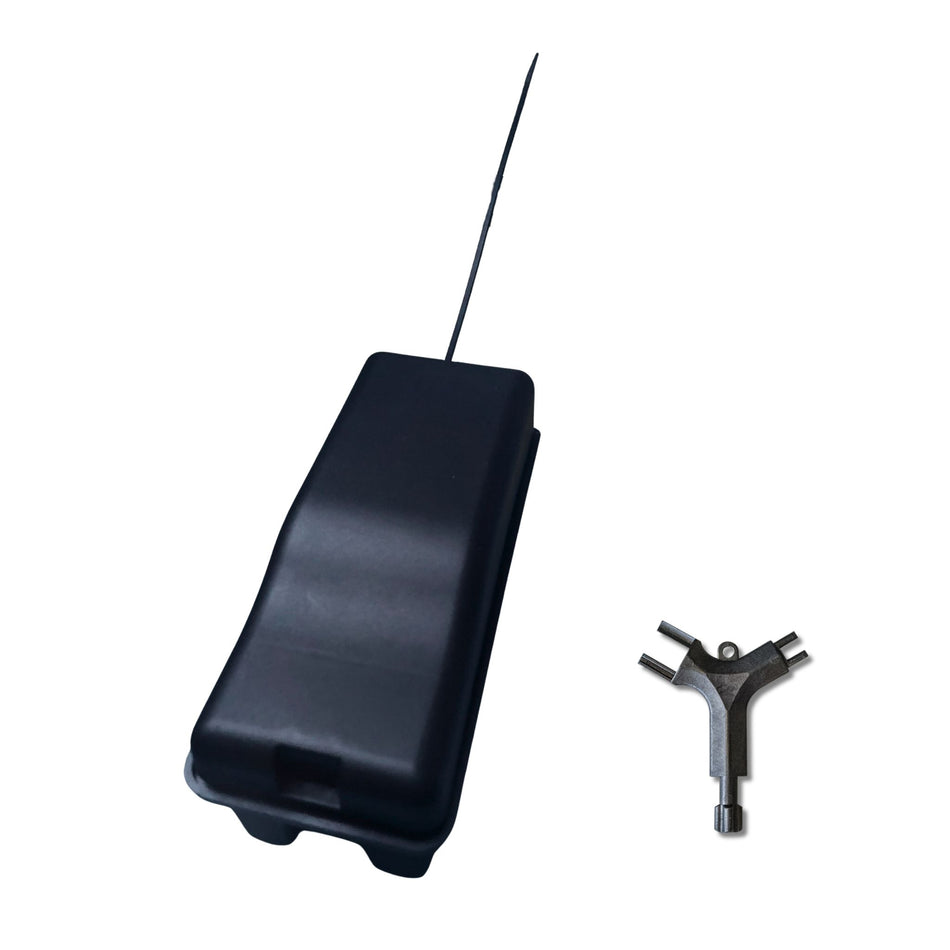 Rotech Easy-to-Set Mouse Trap and Compact Lockable Trap Box With Key