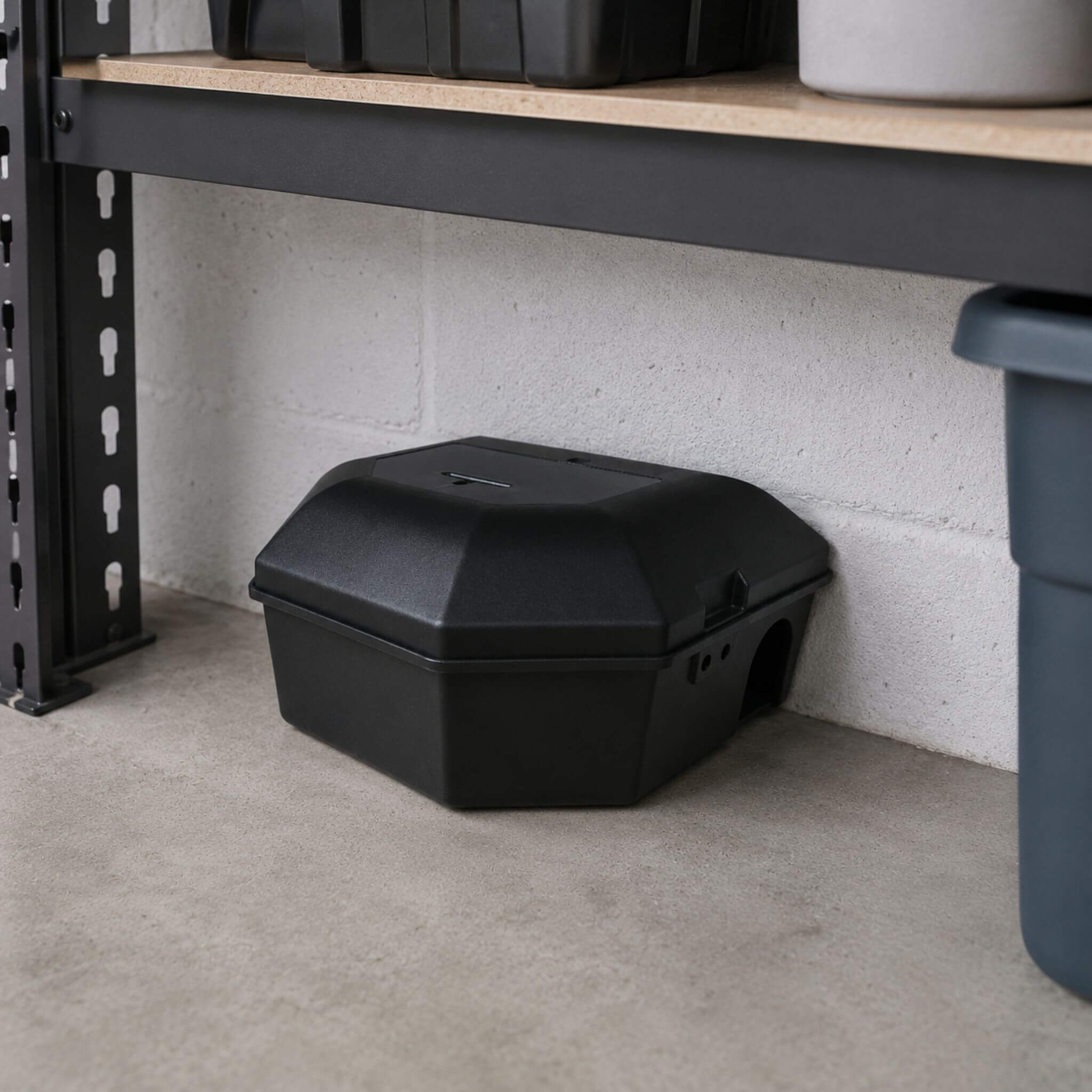 Rotech Mouse Bait Station Box Under Shelf
