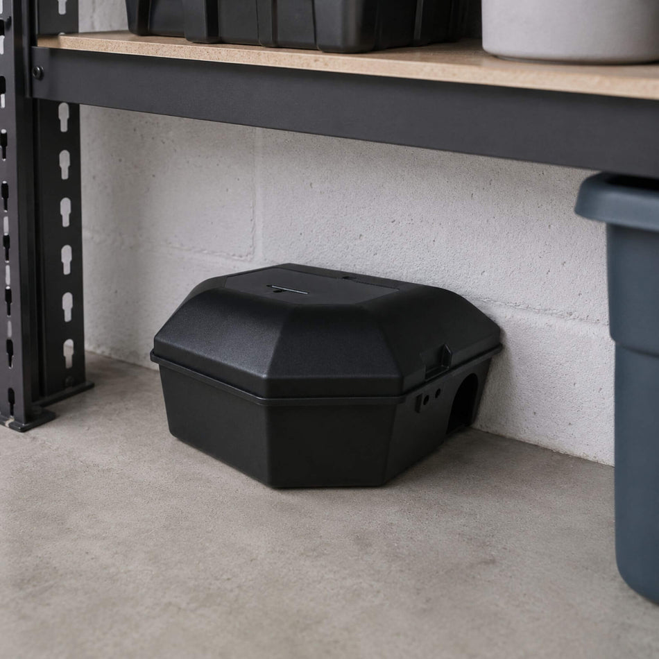 Rotech Mouse Bait Station Box Under Shelf