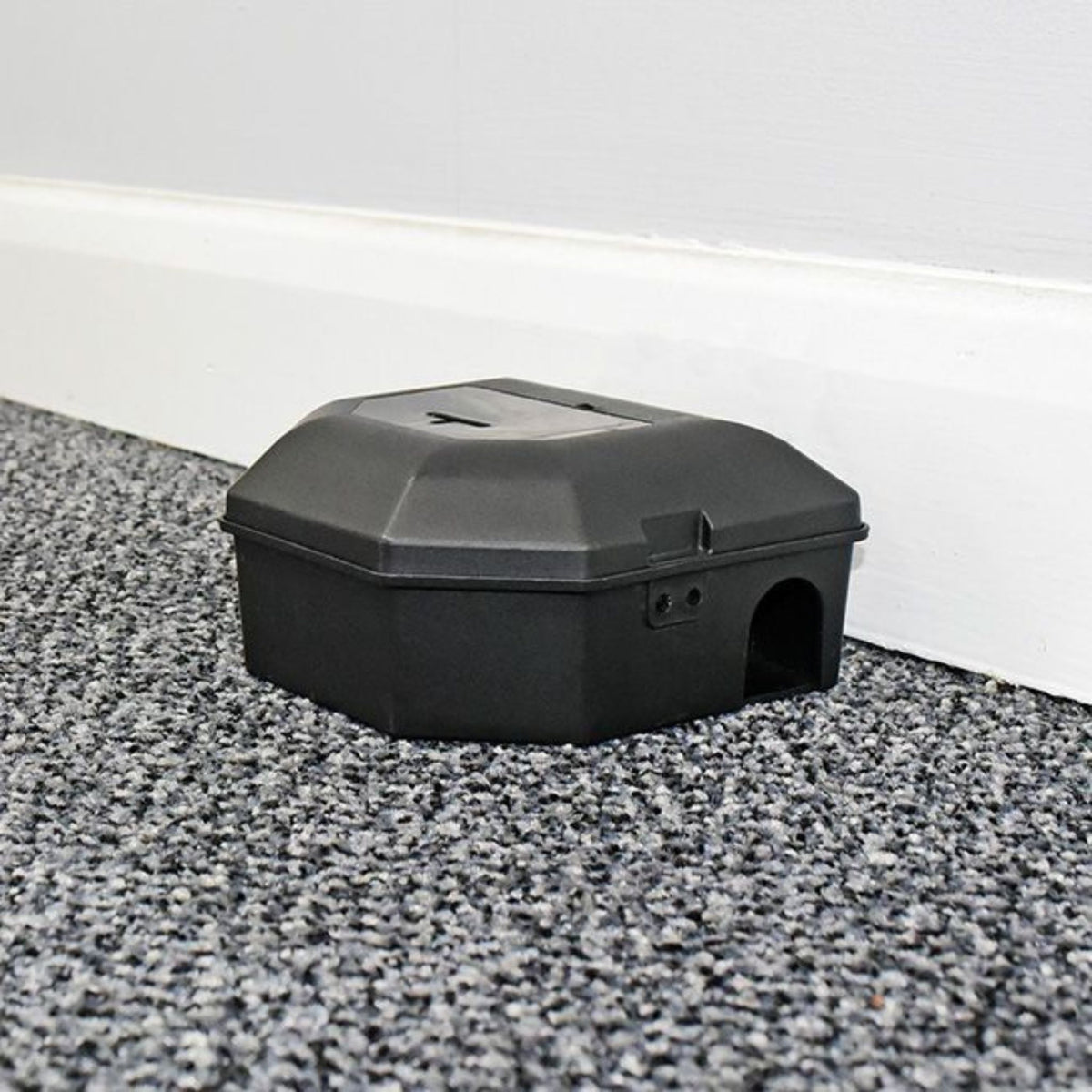 Field Mouse Box Rotech Mouse Bait Station Box – Discreet, Tamper-Resistant – Black ...