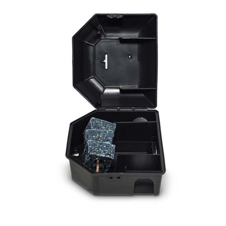 Rotech Mouse Snap Box - Black - With Bait
