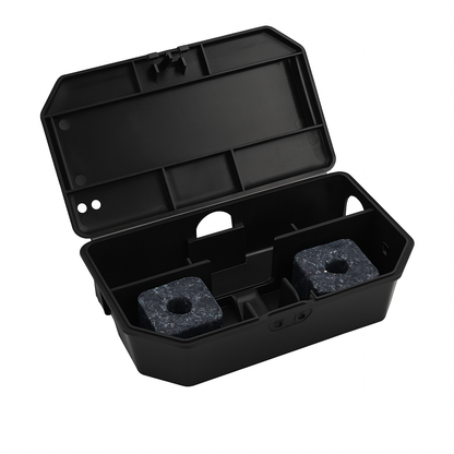 Rotech NG Mouse Bait Box – Compact, Tamper-Resistant - With Block Bait 1