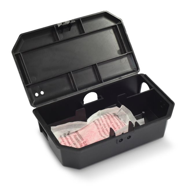 Rotech NG Mouse Bait Box – Compact, Tamper-Resistant - With Pasta Bait