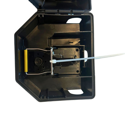 Rotech Ready-to-Use Mouse Trap & Secure Box With Unikey - Black