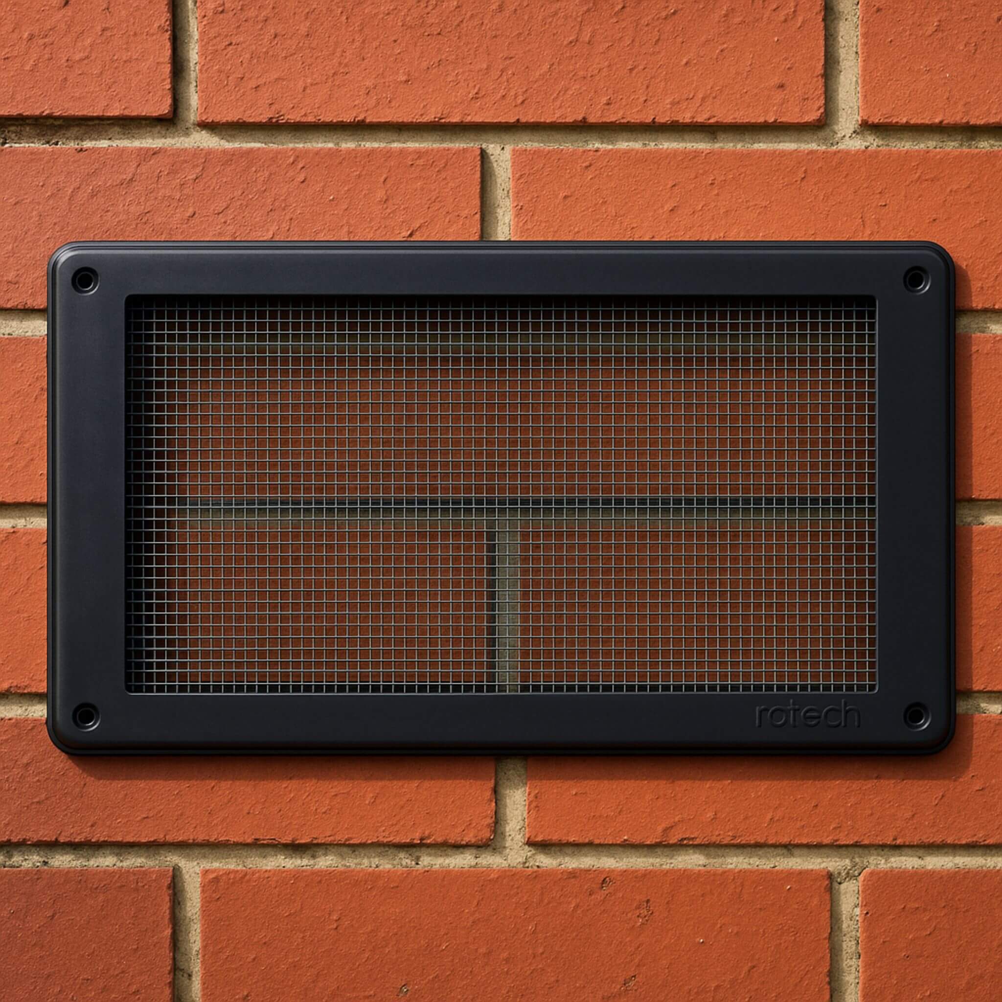 Rotech VentMesh Air Brick Cover - Medium Black