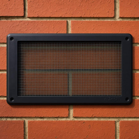 Rotech VentMesh Air Brick Cover - Medium Black