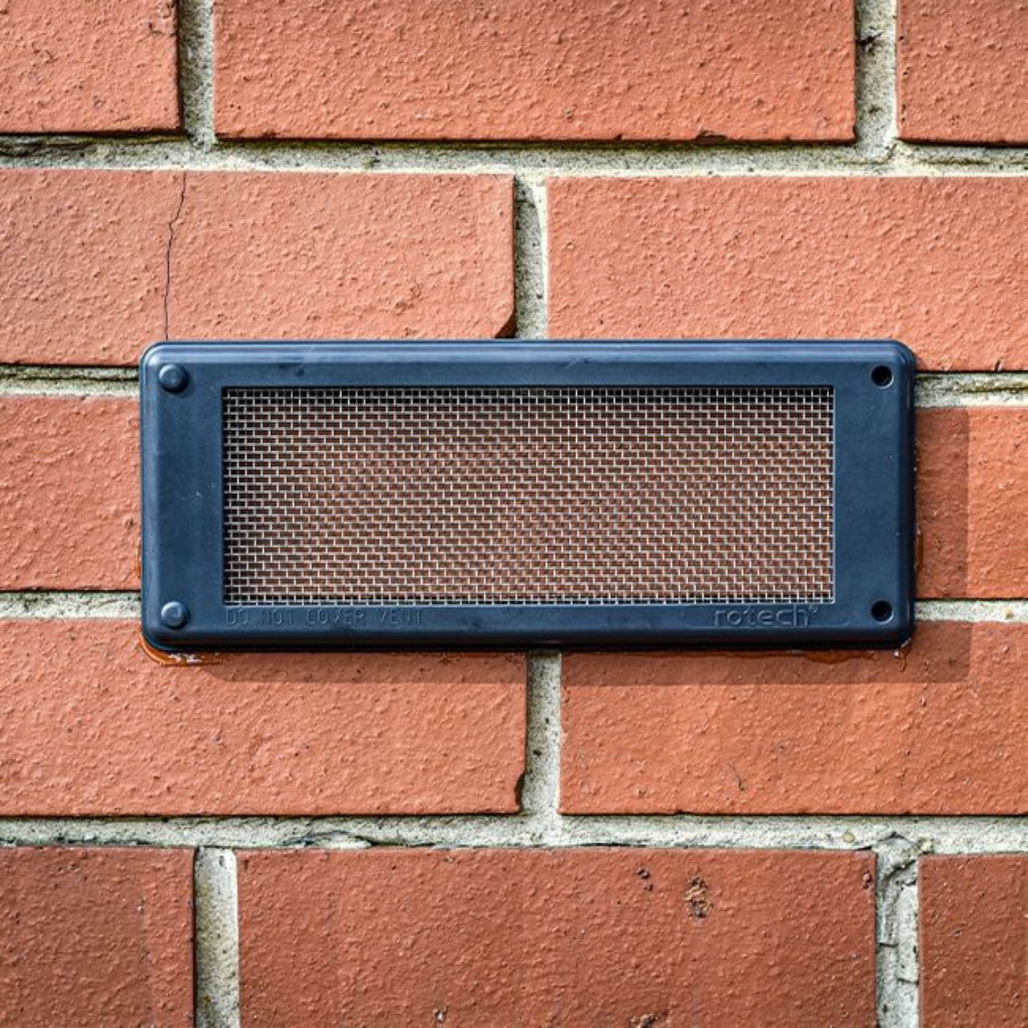 Rotech VentMesh Air Brick Cover on wall