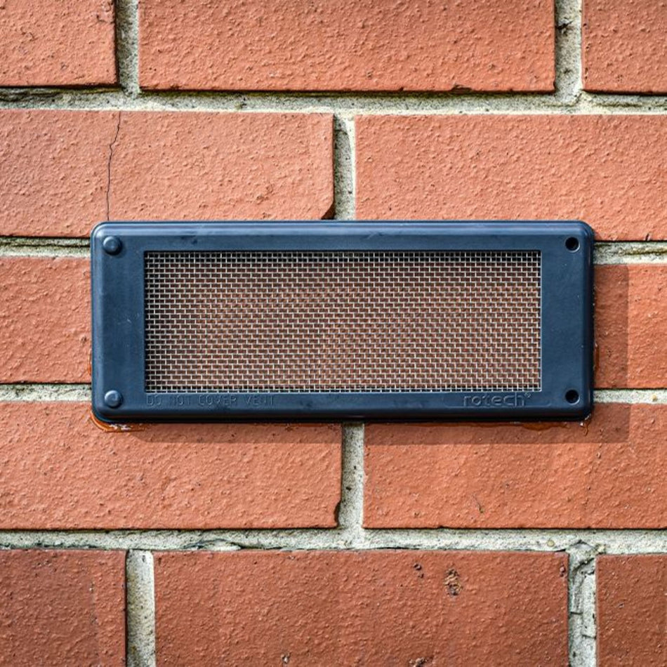 Rotech VentMesh Air Brick Cover on wall