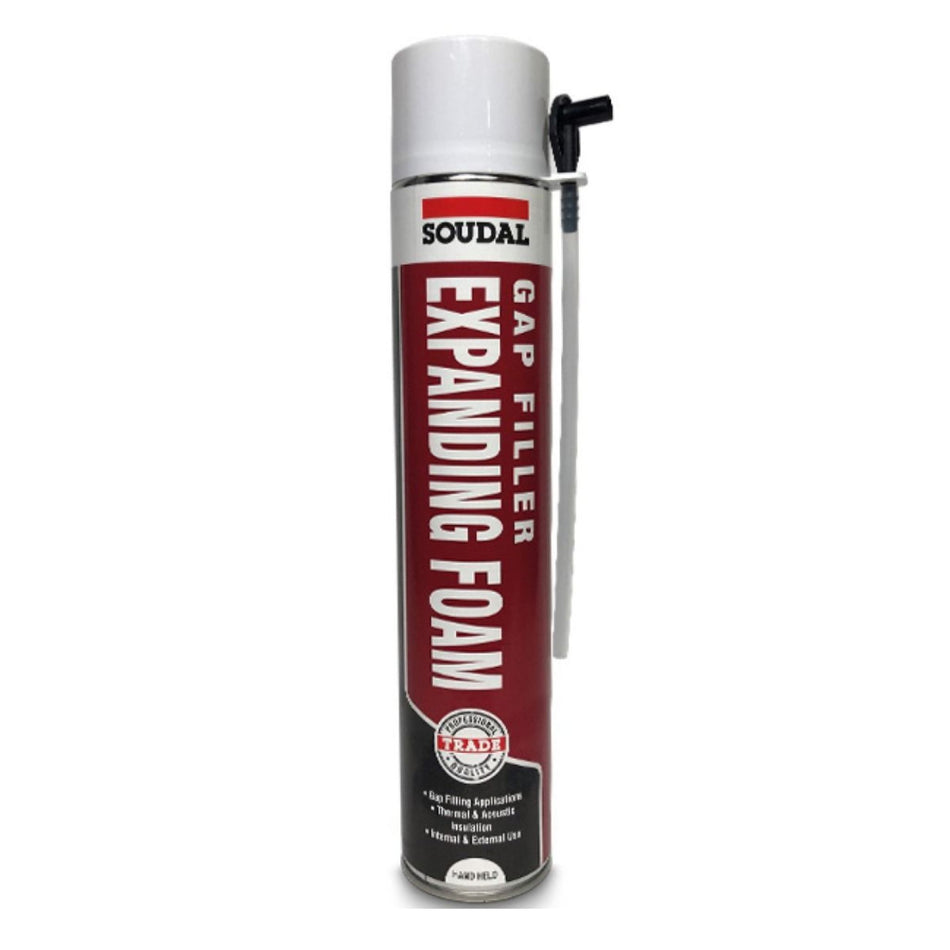 Soudal Expanding Hand Foam For Gaps and Holes 750ml