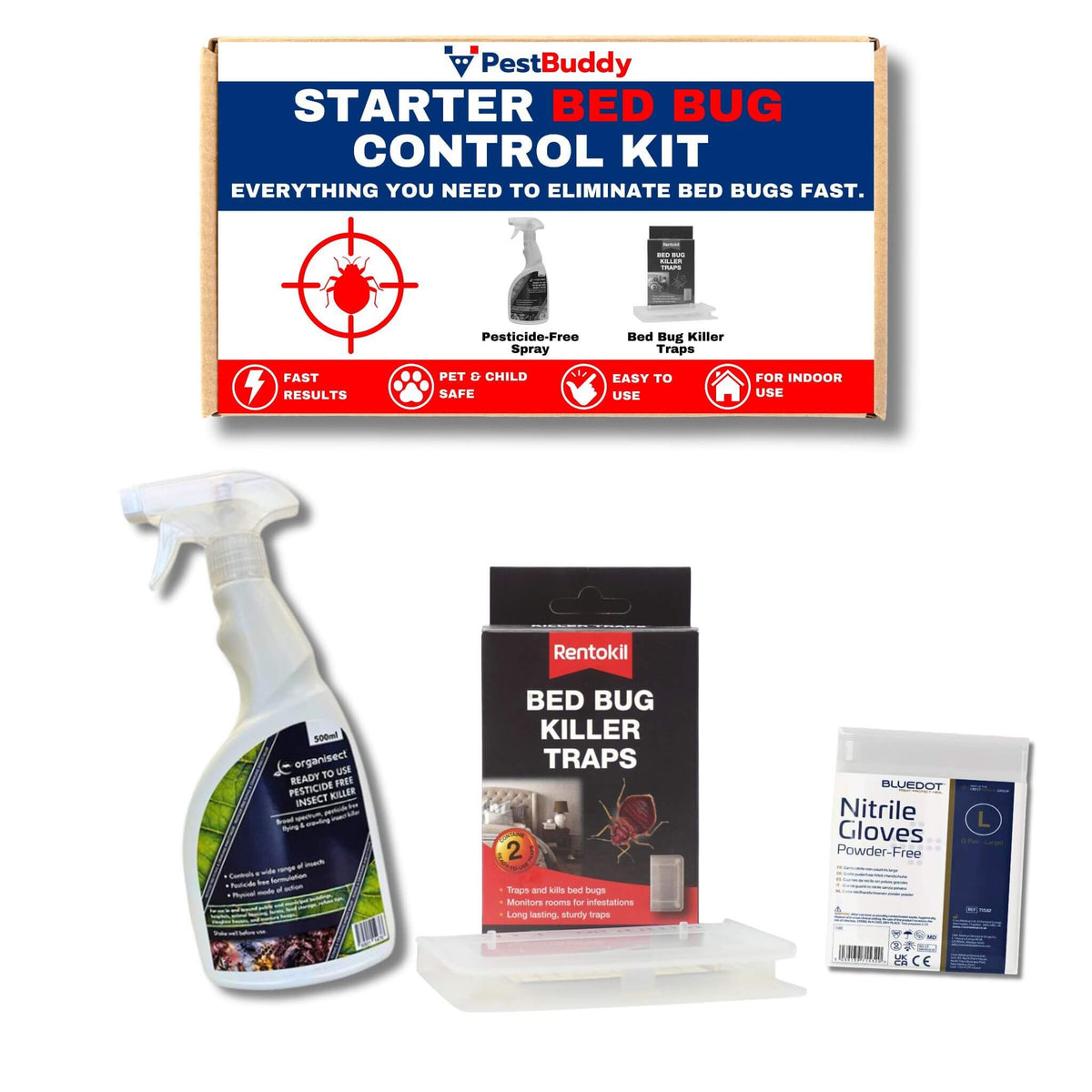 Starter DIY Bed Bug Control Kit
