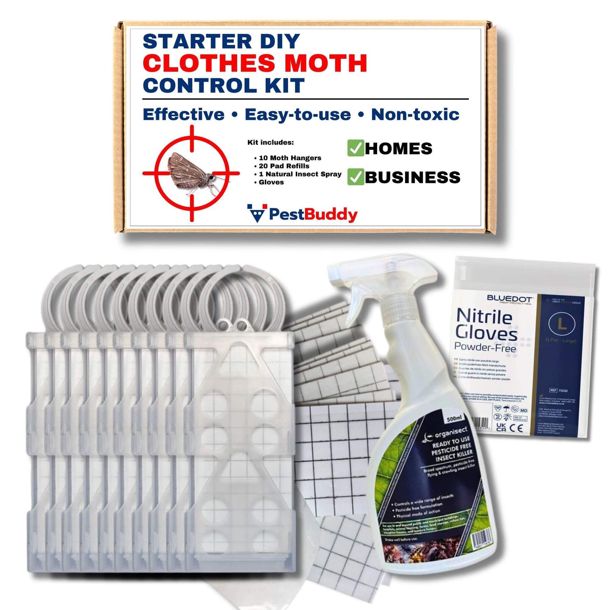 Starter DIY Clothes Moth Control Kit