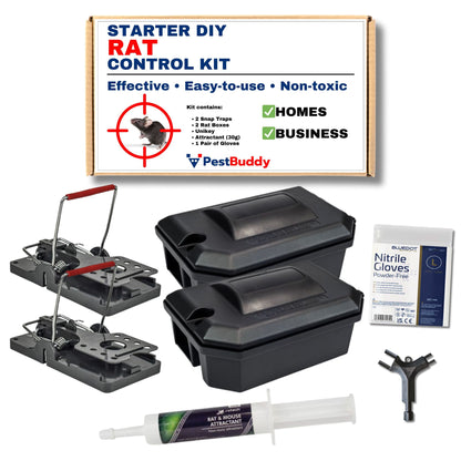 Starter DIY Rat Control Kit - For Homes & Business