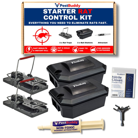 Starter DIY Rat Control Kit - For Homes & Business