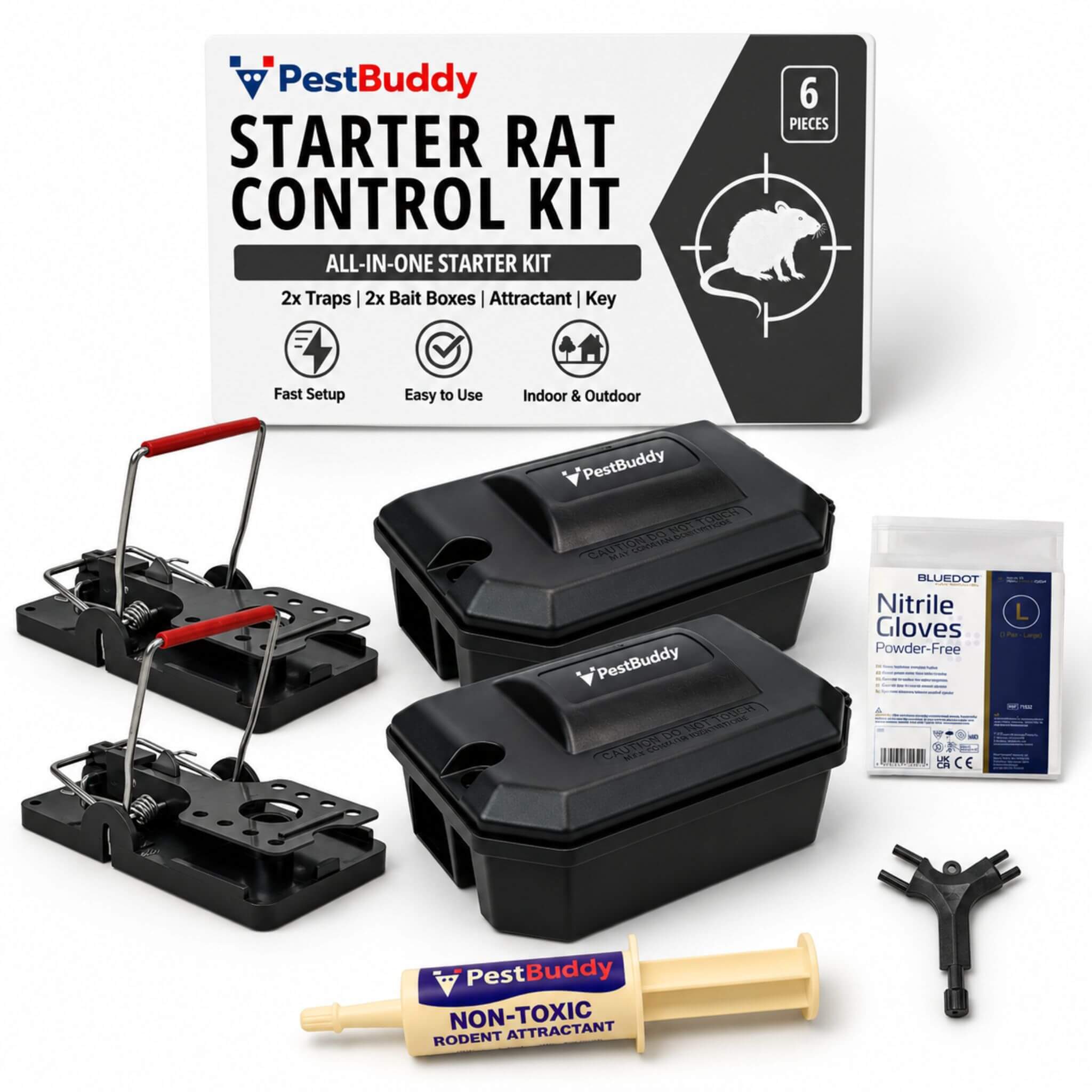 Starter DIY Rat Control Kit – Easy Setup, Fast Results