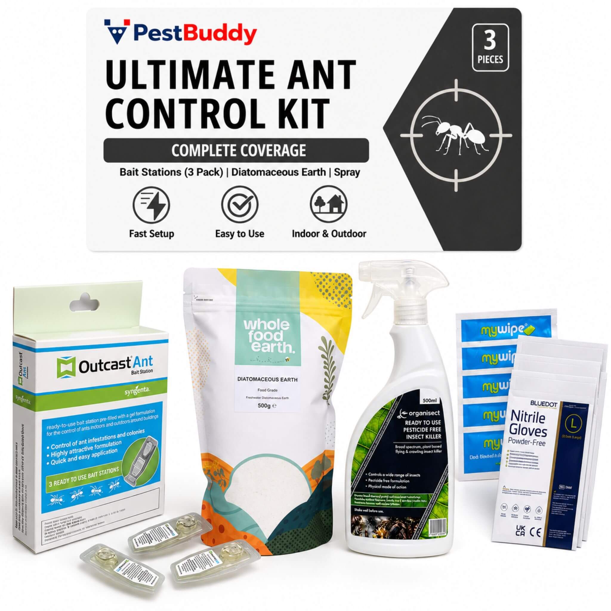 Ultimate DIY Ant Control Kit –  Full Solution, Max Results