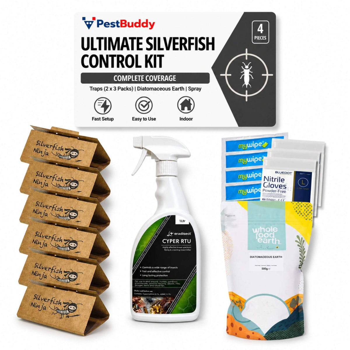 Ultimate DIY Silverfish Control Kit – Easy Setup, Max Results